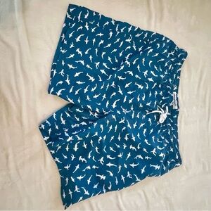 Blue Swimsuit with Sharks